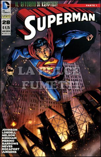 SUPERMAN #    87 - NUOVA SERIE 28 - IL RITORNO DI KRYPTON 1